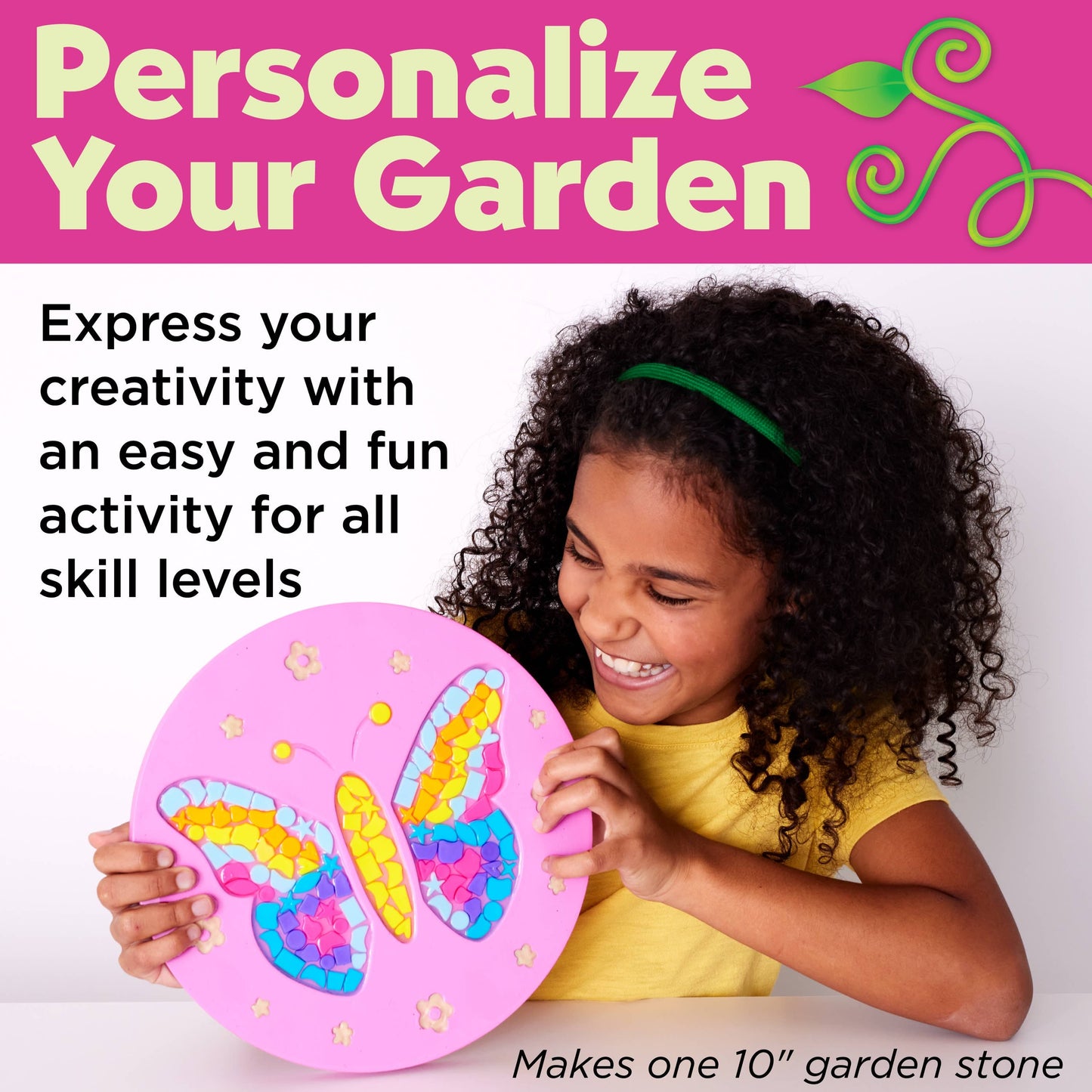 Make a Garden Stone - DIY Resin Craft Kit for Kids