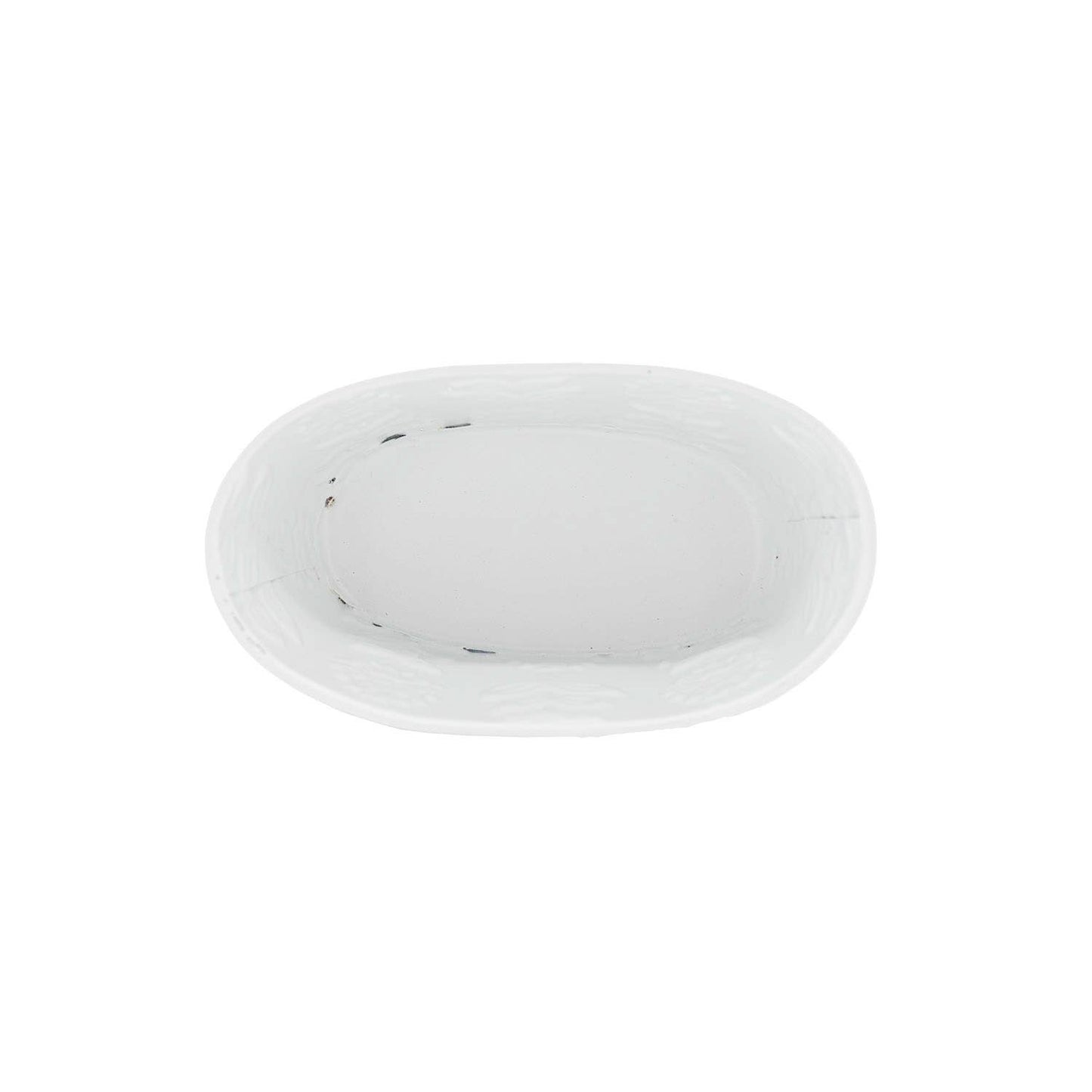 Claire Floral Bathtub Soap Dish Blue