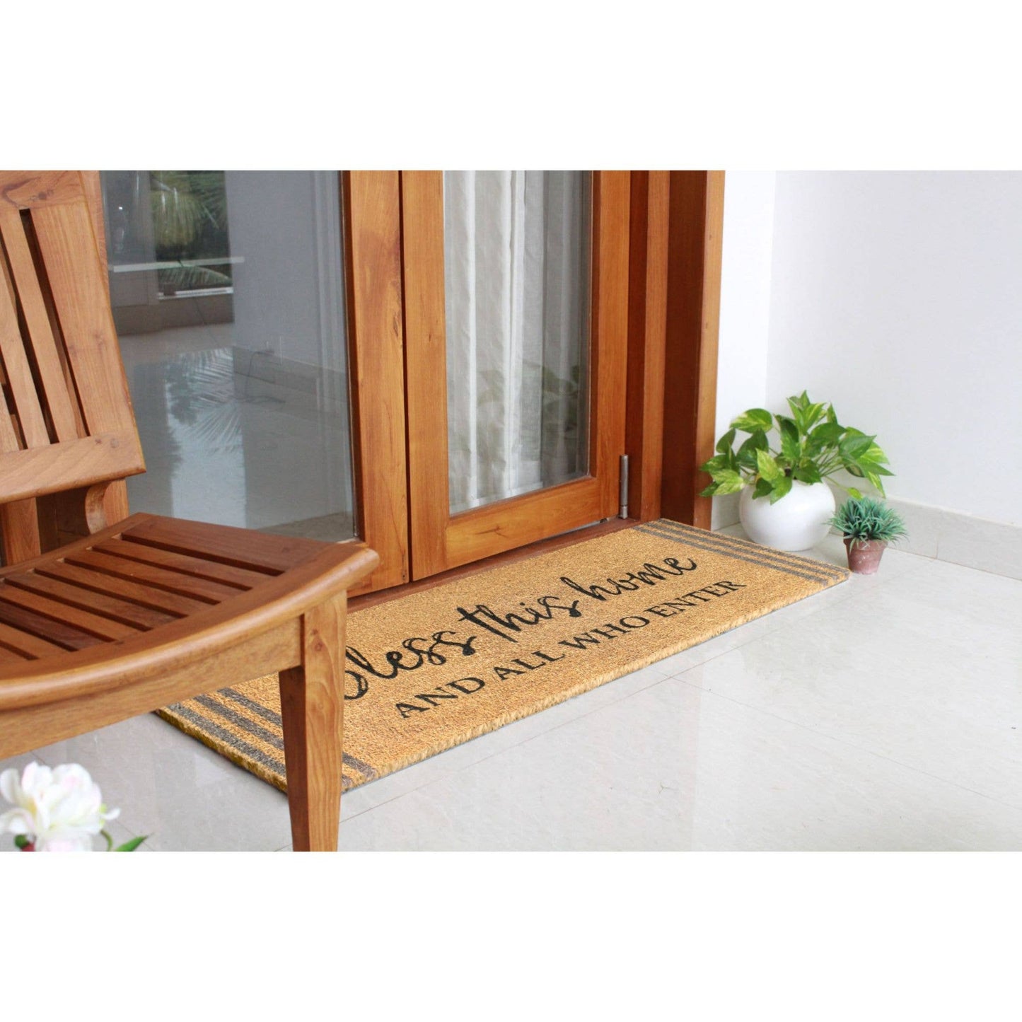 Bless This Home and All Doormat, 18" x 48"