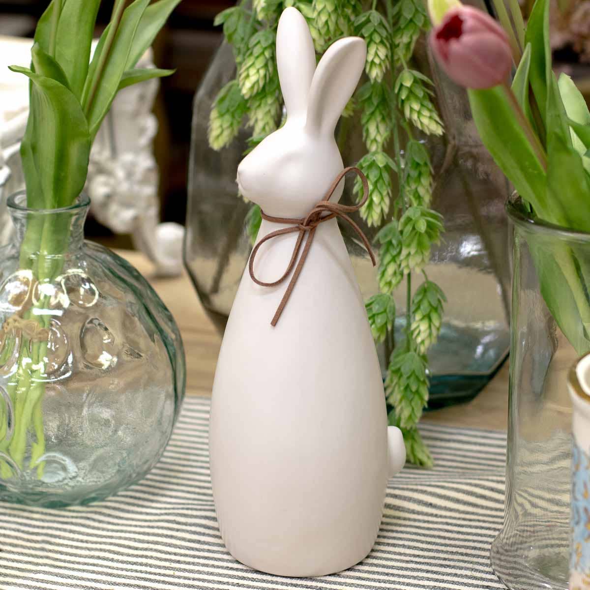 Bunny Décor White   12"