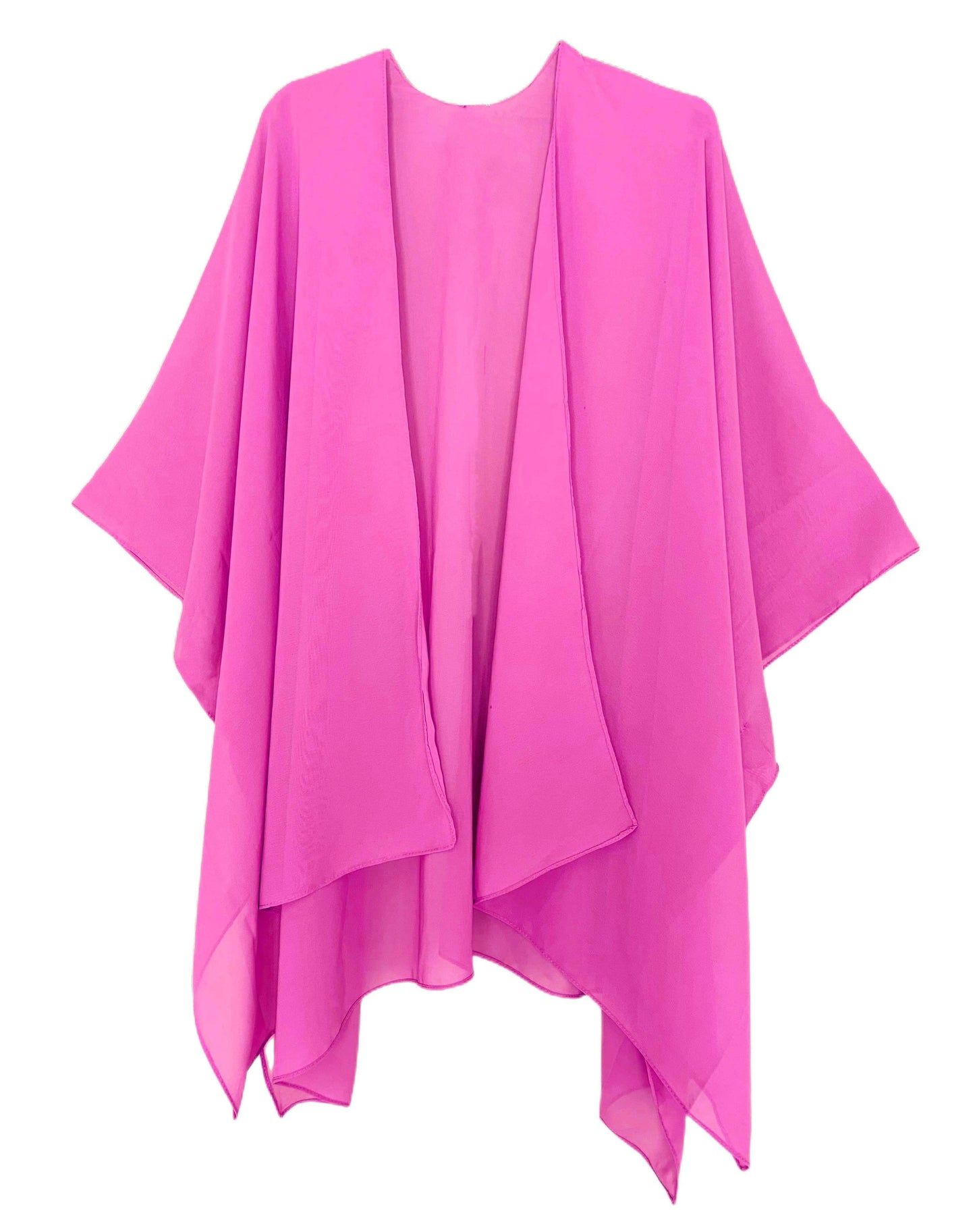 24 Colors--JC071034 Solid Color Lightweight Cover-Up/Kimono