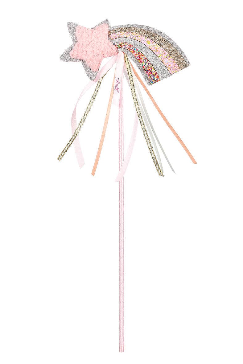 Rainbow wand  - Costume Accessory for Kids - Carnival & Festive Use