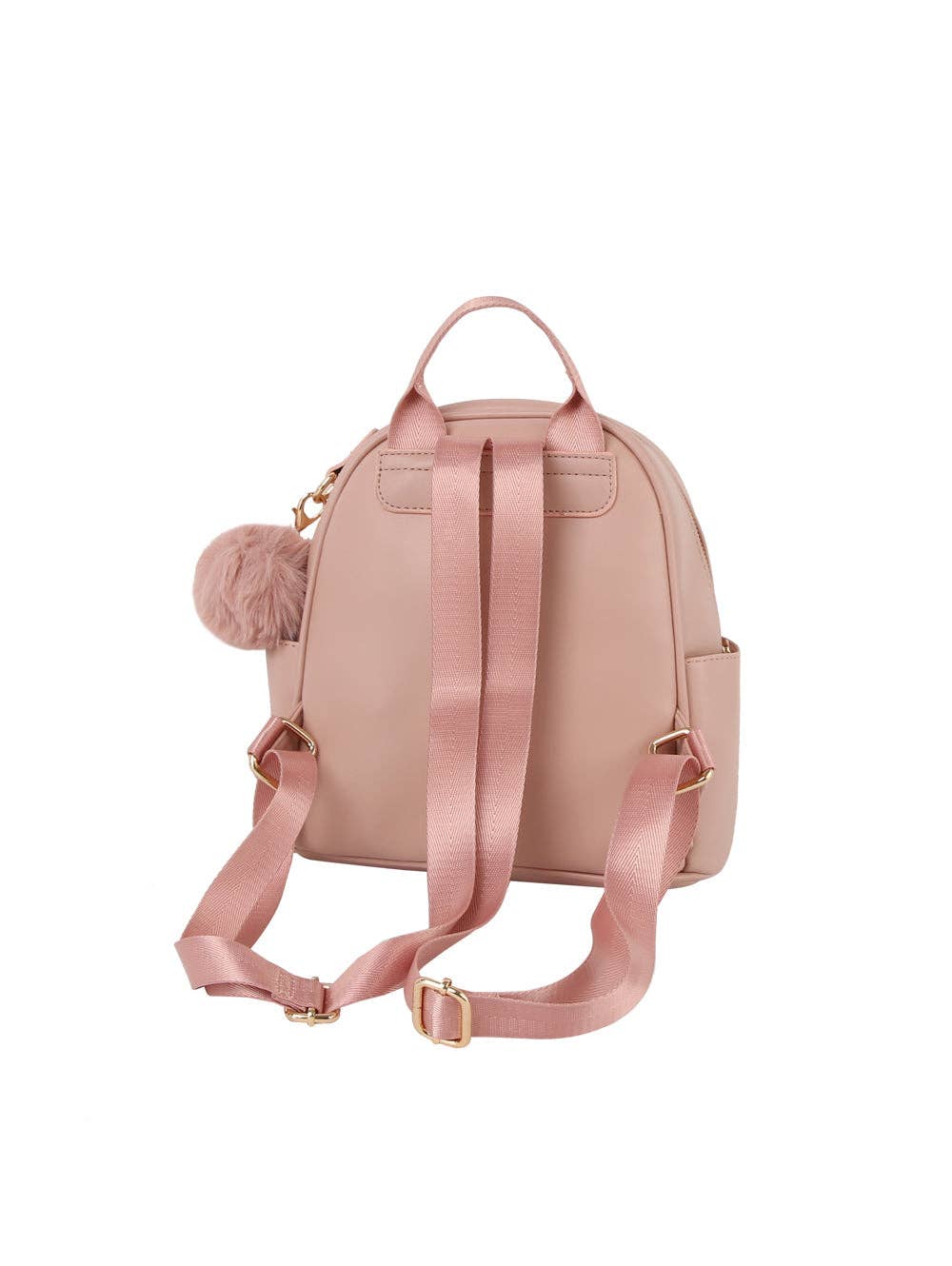 Heart Quilted Mini Backpack