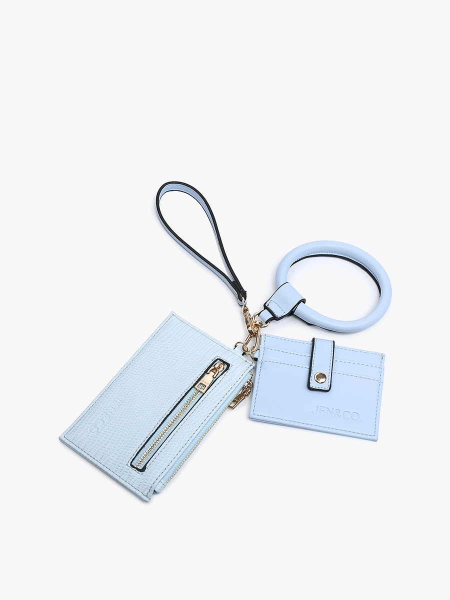 M2084LZ Libby Lizard Double Wallet Bangle