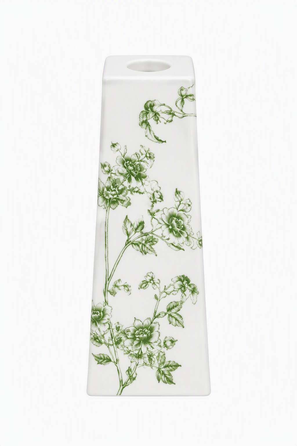 Green Toile Taper