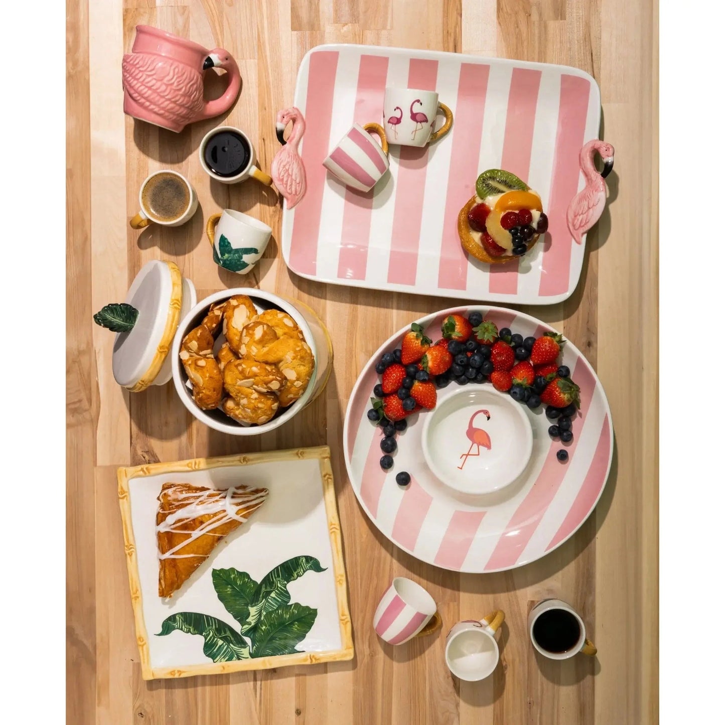 Jill Zarin Home Flamingo Tray