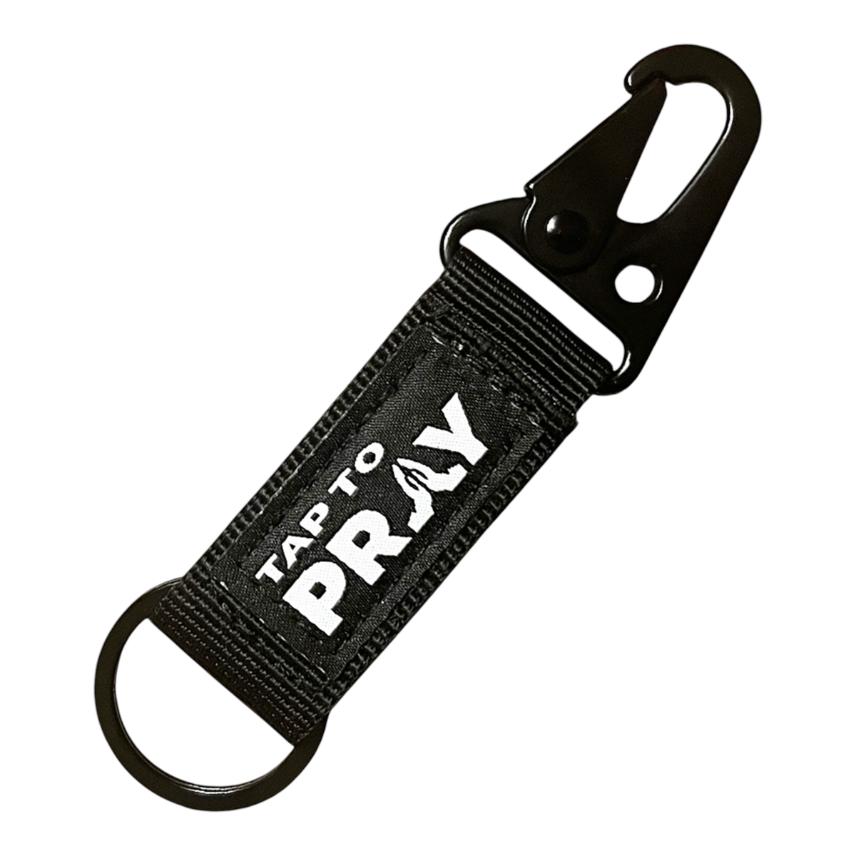 Tap To Pray™ - Tactical Carabiner Keychain