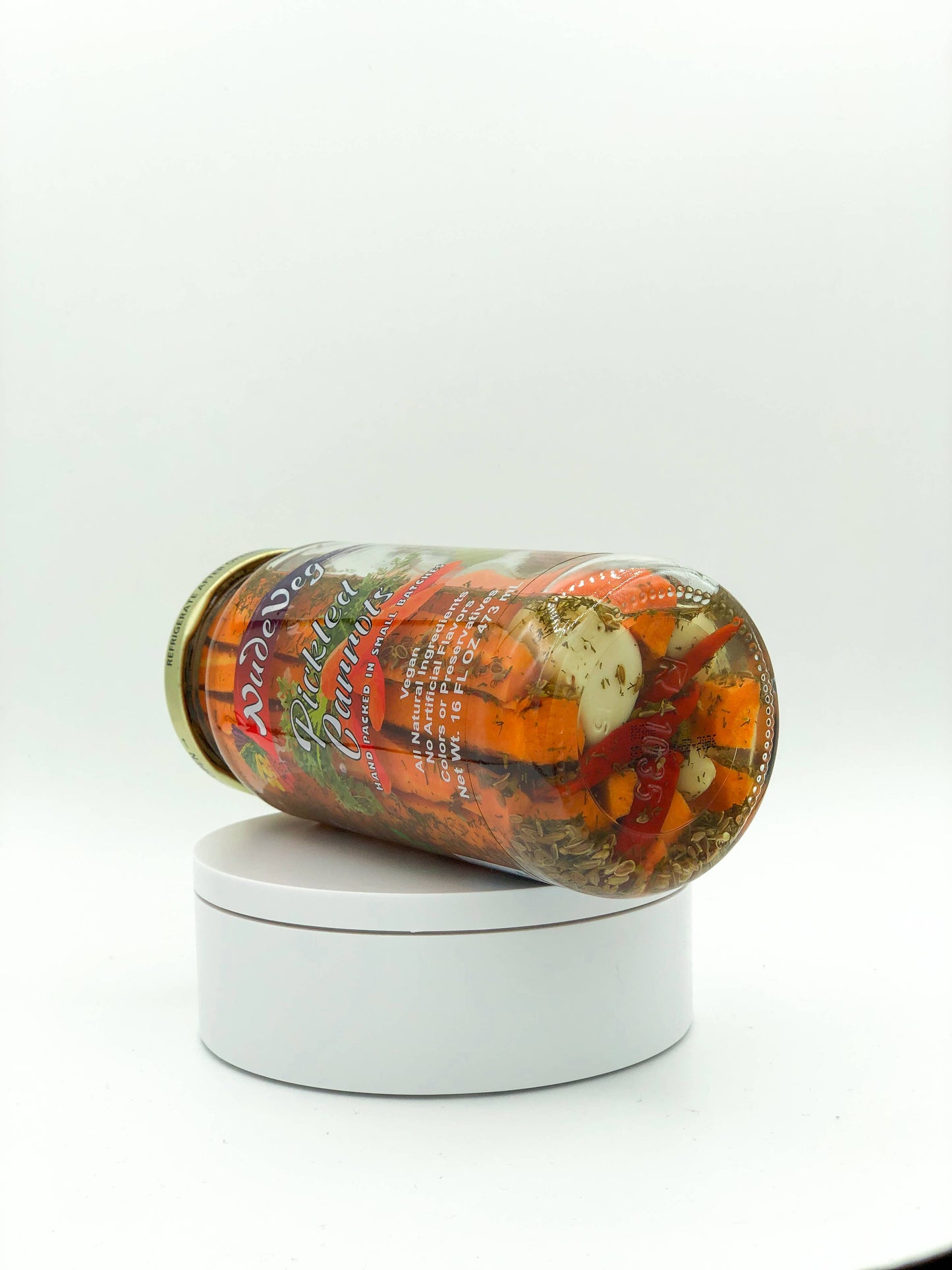 Handcrafted Pickled Carrots | Spicy Dill | Artisanal Pickles