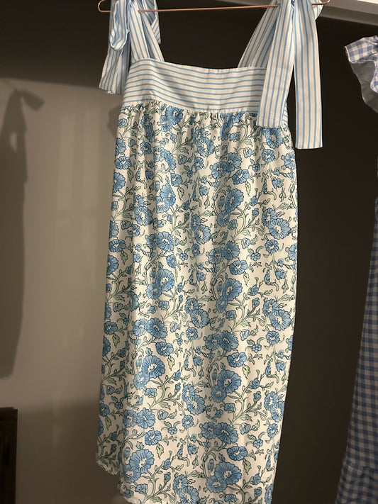 Ladies Blue Spring Dresses