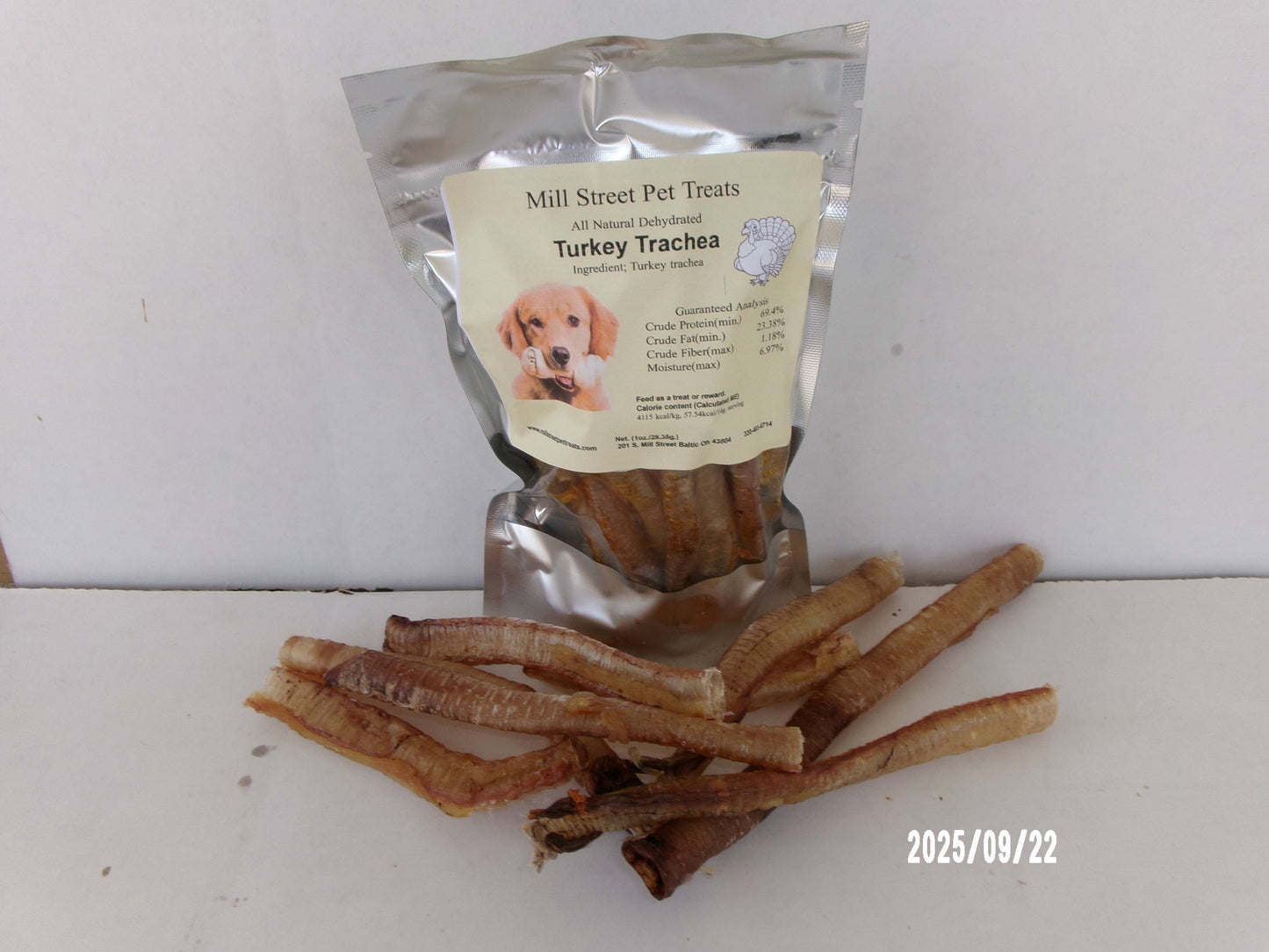 Turkey Trachea Pcs./1oz.
