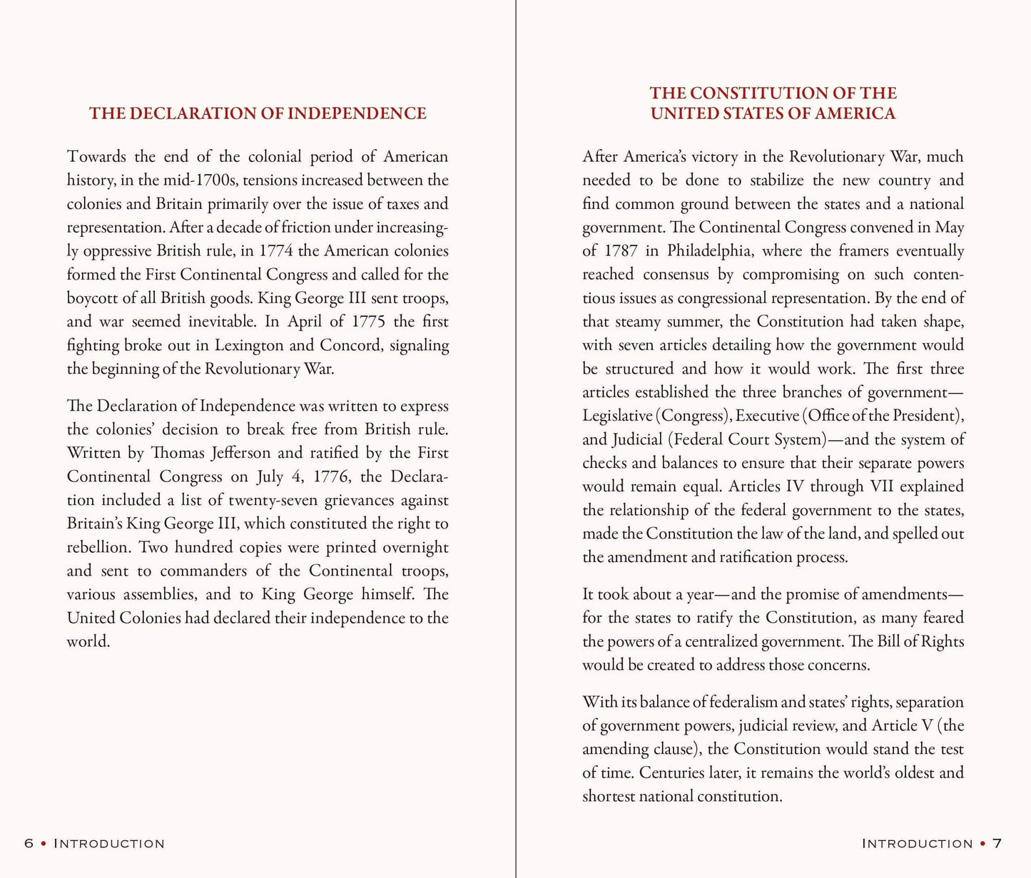 The Constitution of the United States of America