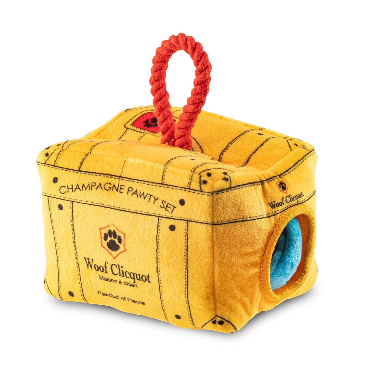 Woof Clicquot -  Pawty Set Burrow Dog Toy
