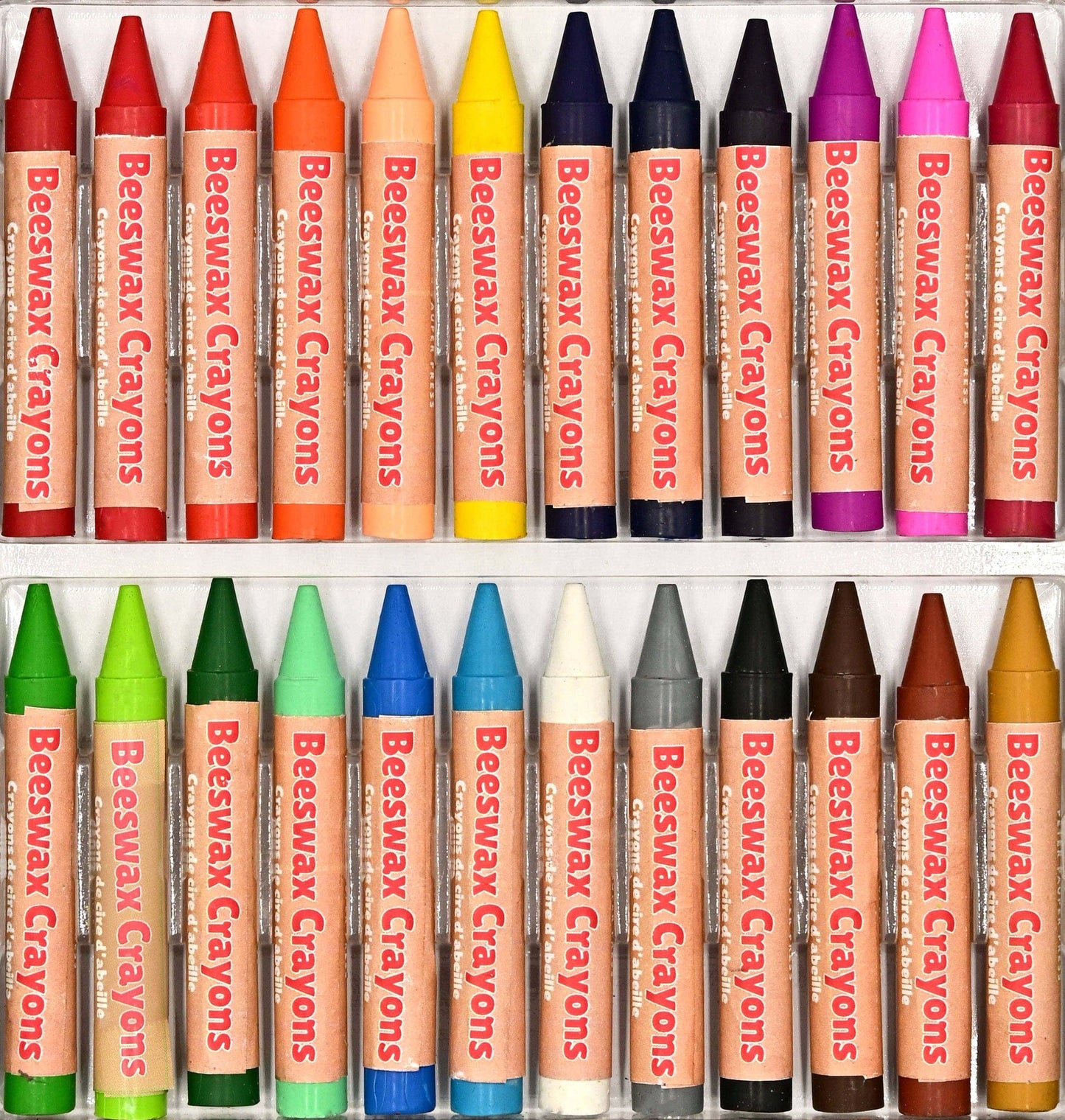 Beeswax Crayons (Set of 24 Colors)