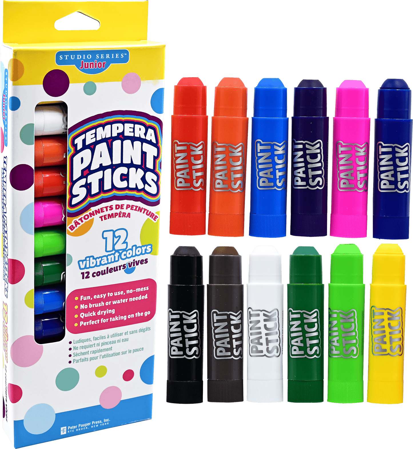 Studio Series Junior Tempera Paint Sticks (set of 12)