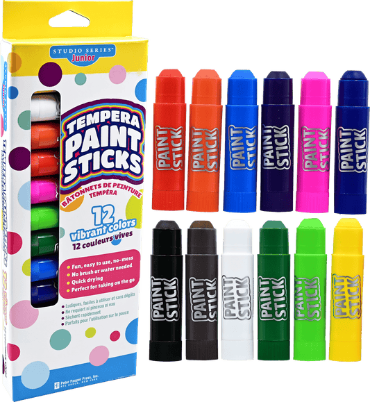 Studio Series Junior Tempera Paint Sticks (set of 12)