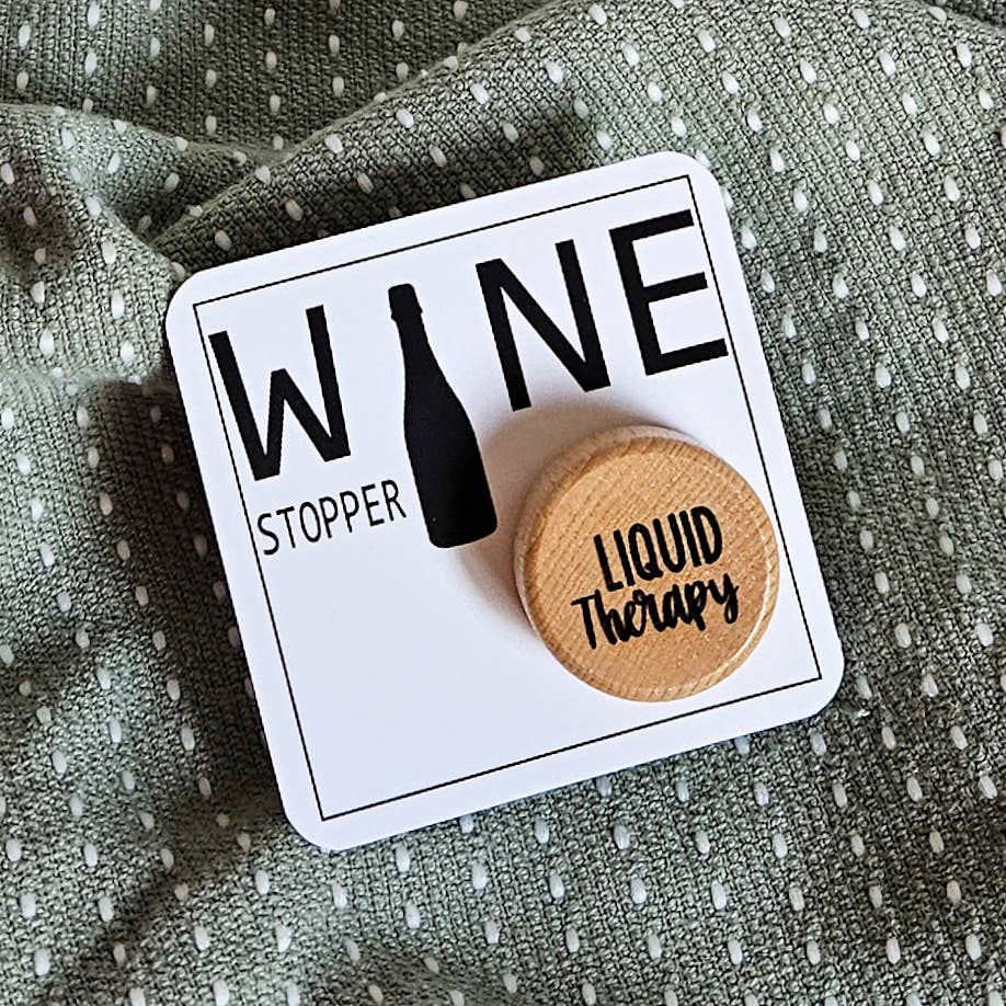 Liquid Therapy Wine Stopper