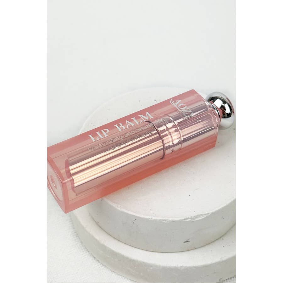 Pink Tone Case Lip Balm with Scents