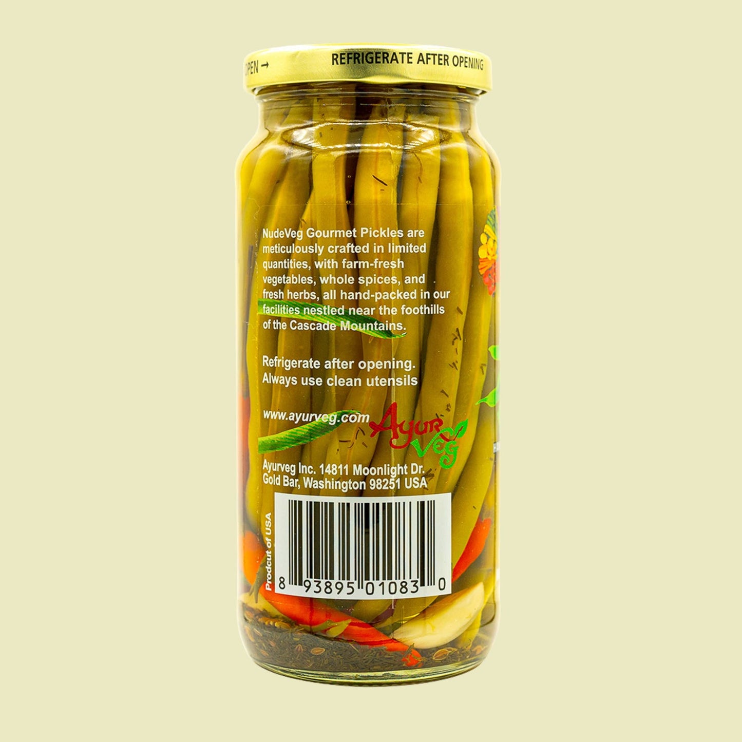 Pickled Green Beans | Spicy Dill | Artisanal Pickles