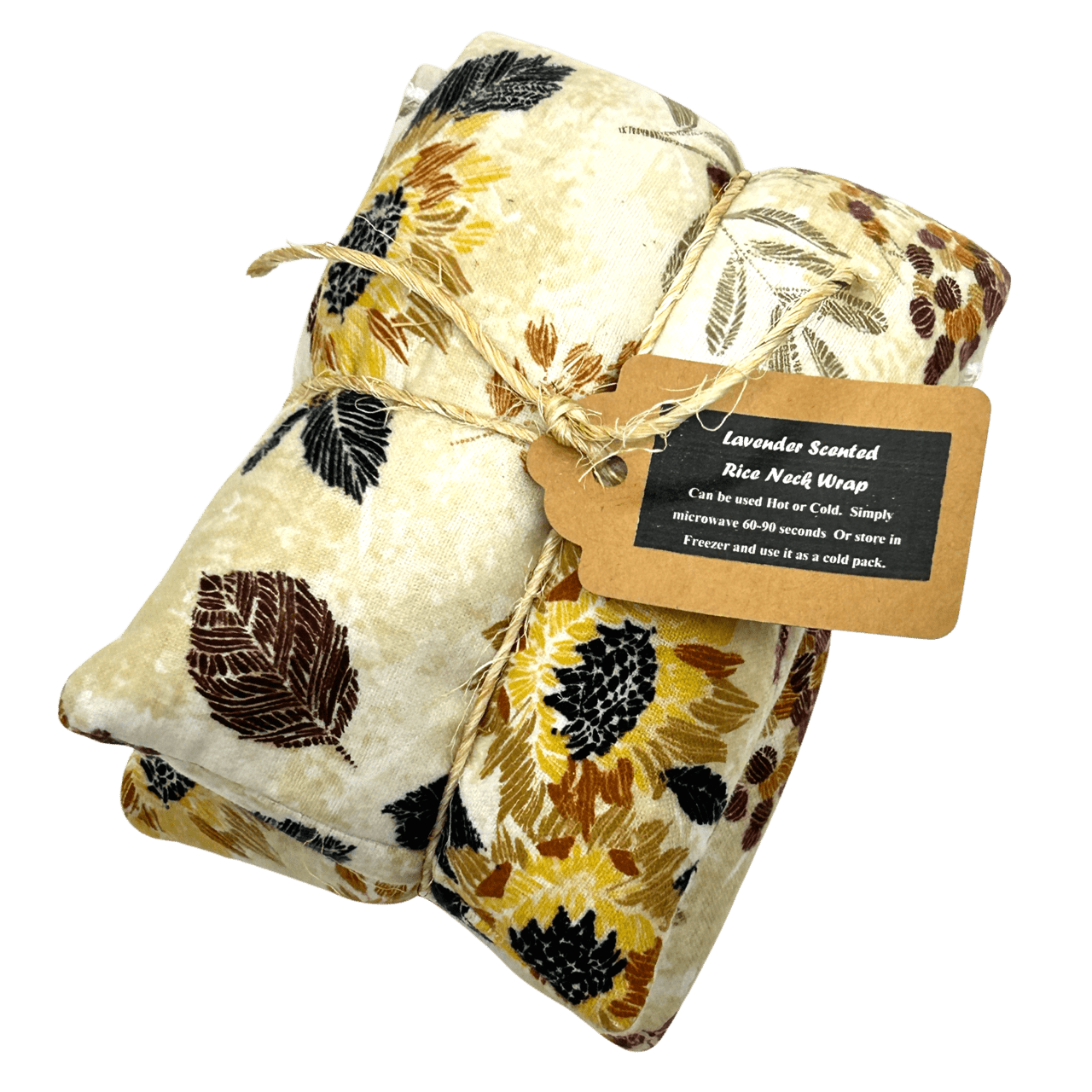 Lavender Scented Therapy Rice Neck Wraps