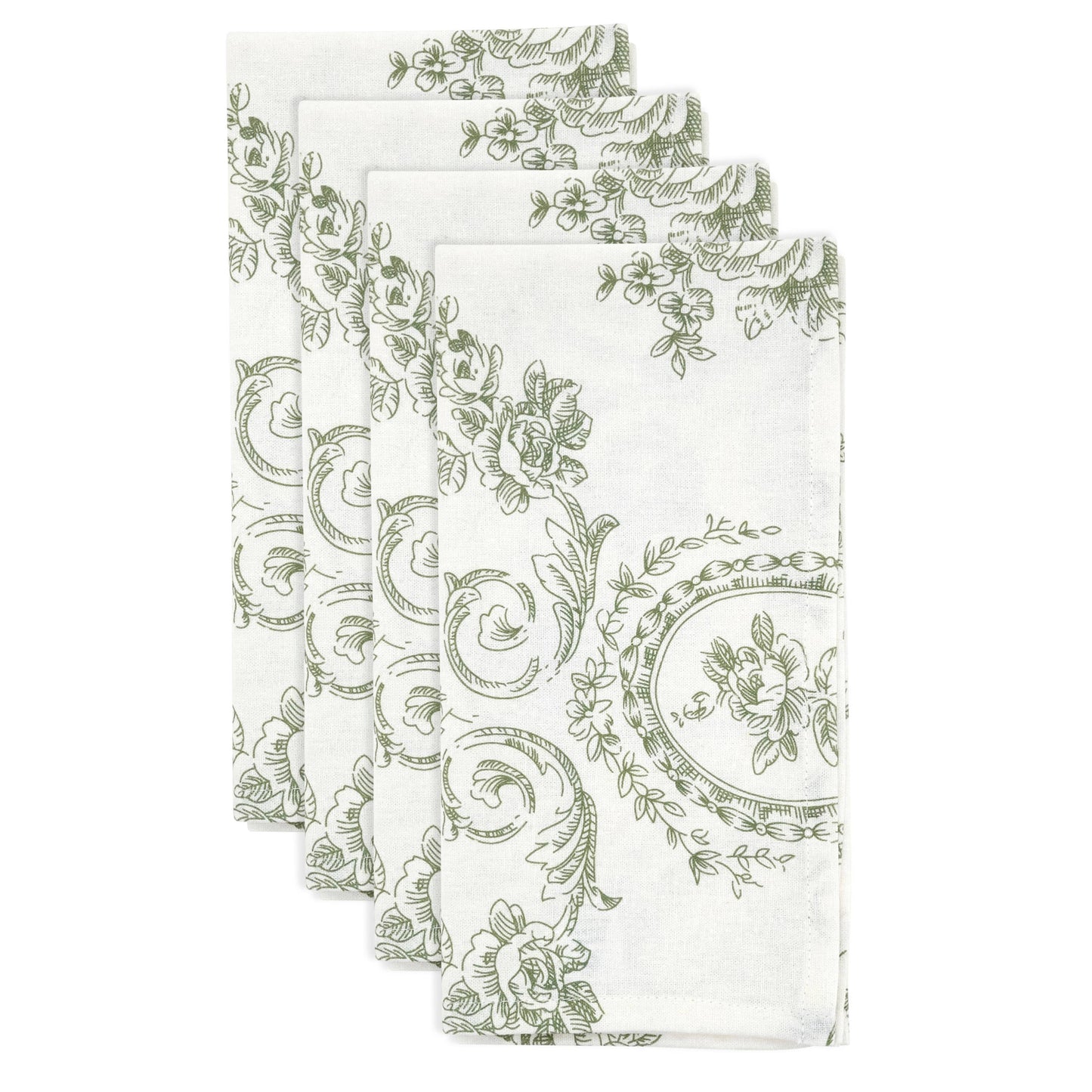 Toile Floral Napkin