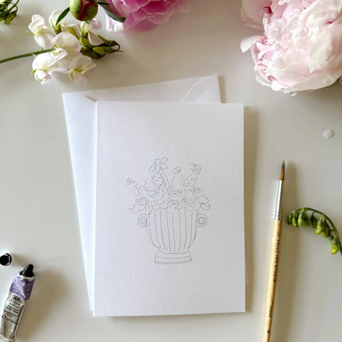 watercolor notecard set