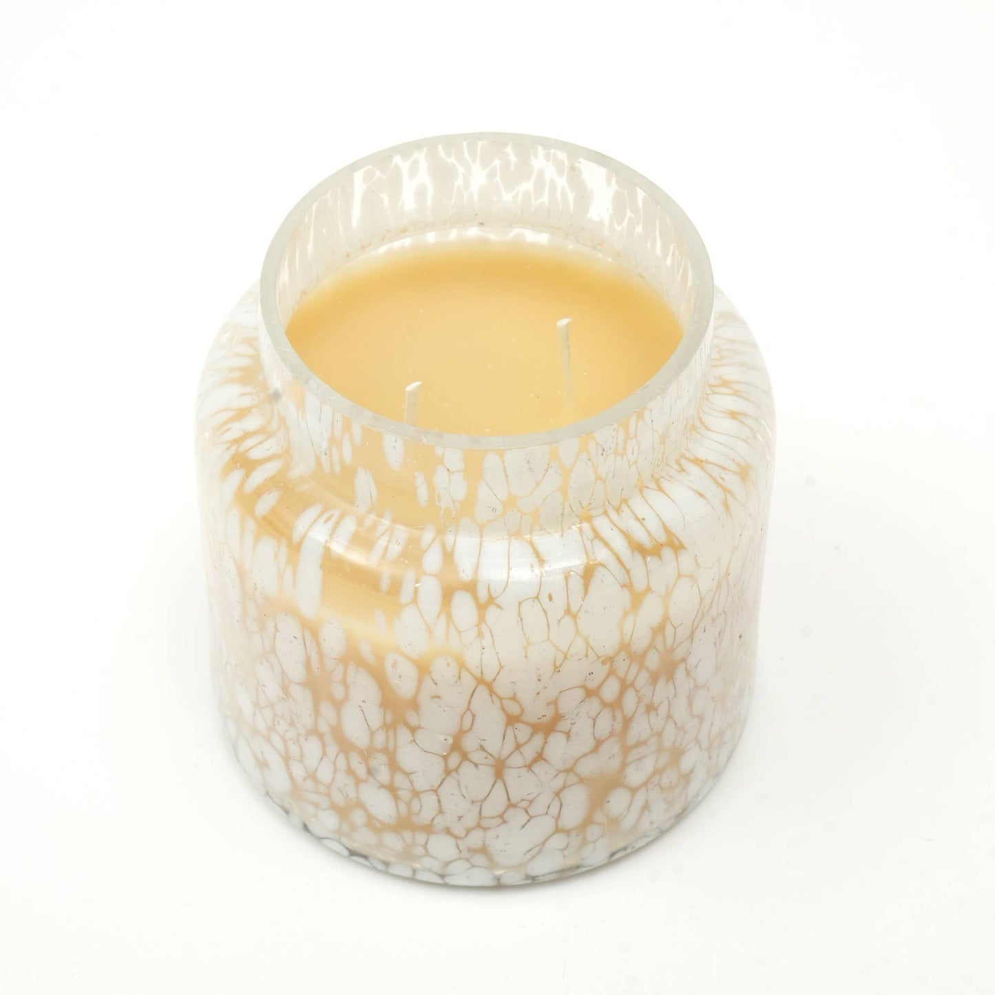 Dreamy Splutter Scented Wax Candle- White