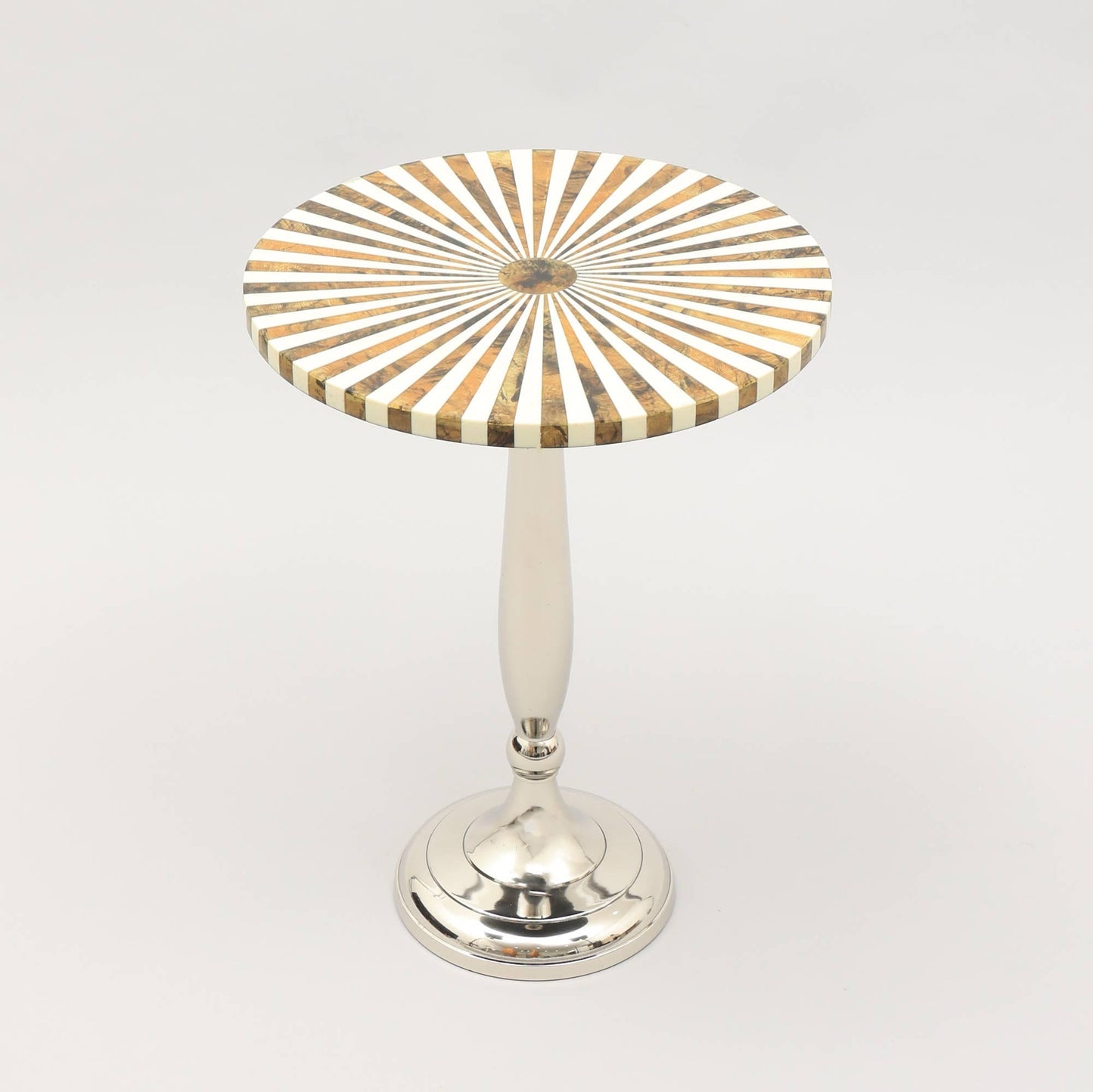 Decorative & Modern Resin Side Table-15X15X21"