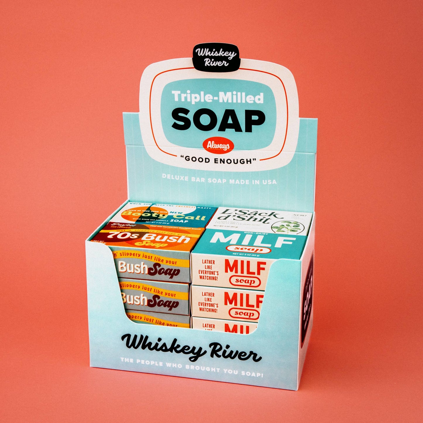 70s Bush Triple Milled Boxed Bar Soap | Funny Soap |Fun Gift