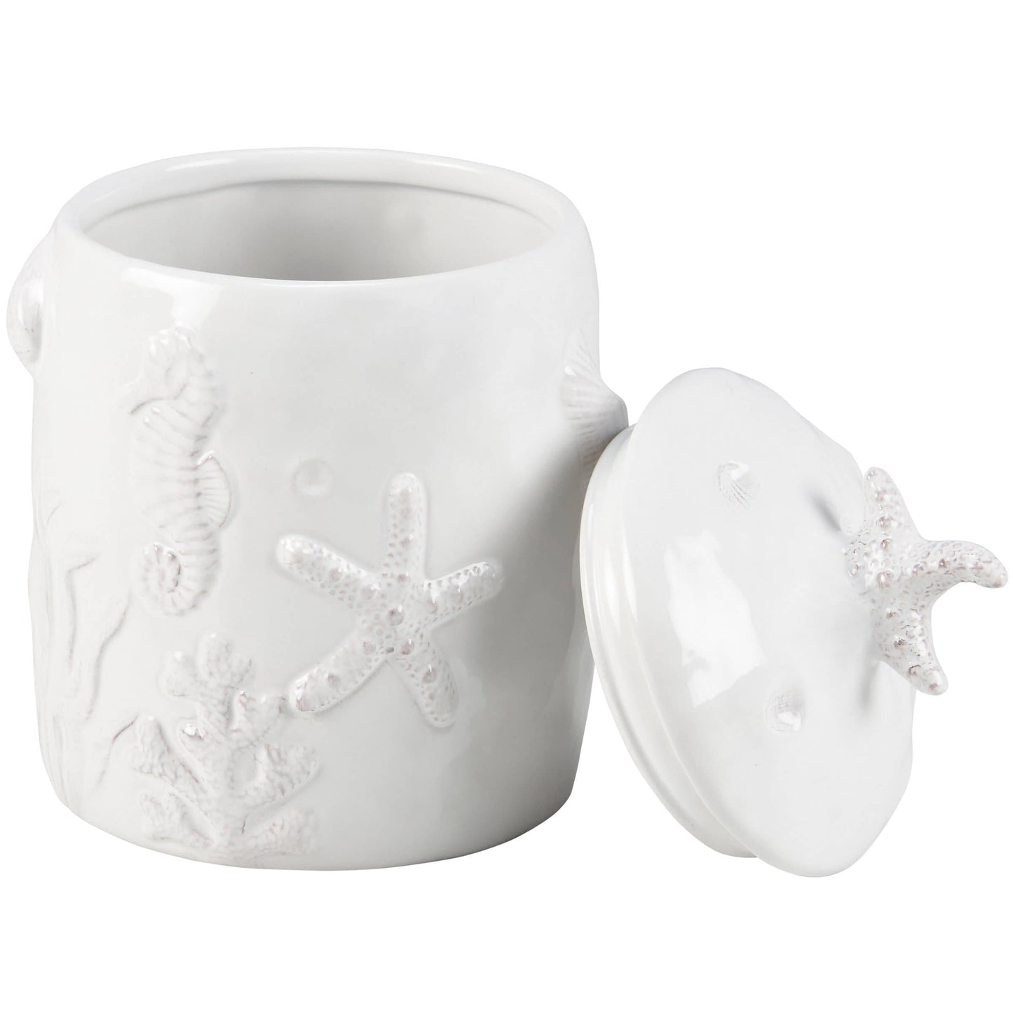 Embossed Beach Canister