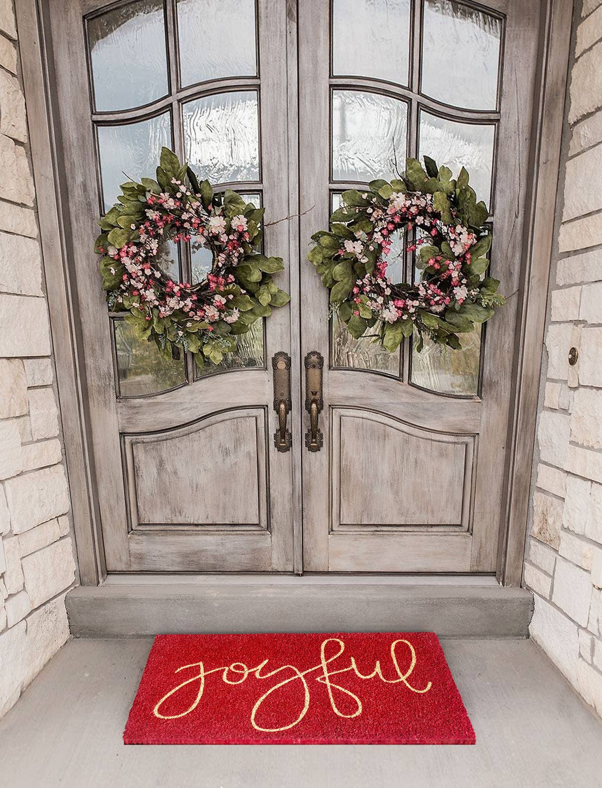 Joyful Doormat, 18" x 30"