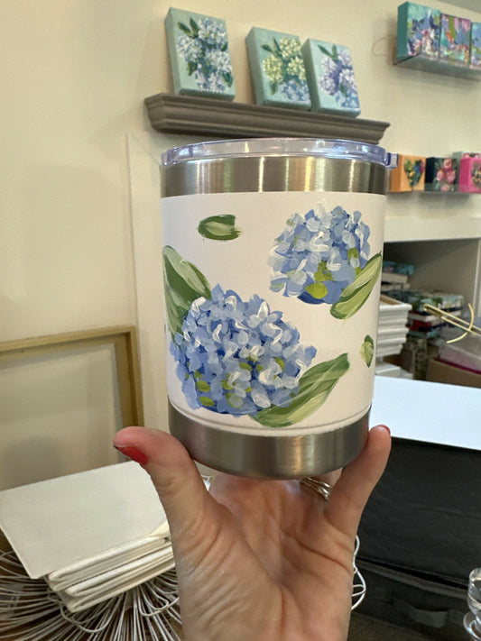 Pierce Paints hand painted travel mug