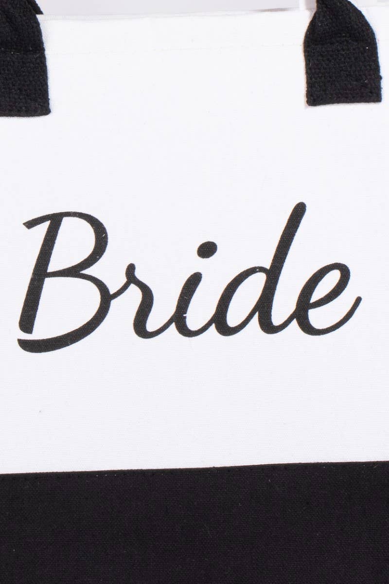 Bride Canvas Tote Bag