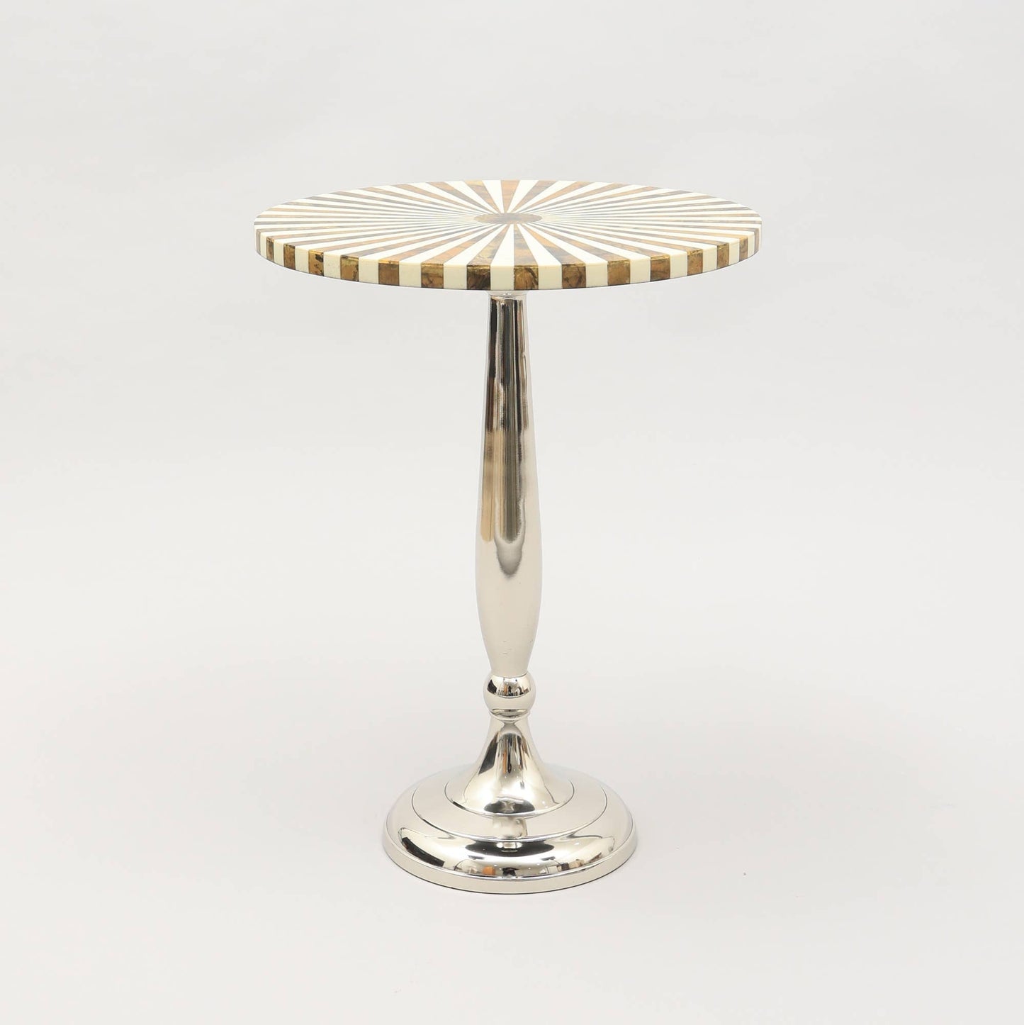 Decorative & Modern Resin Side Table-15X15X21"