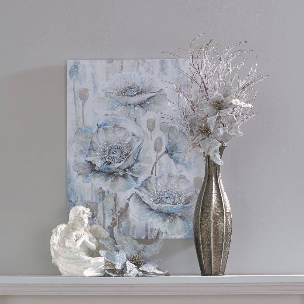 Crystal Poppies Canvas Print