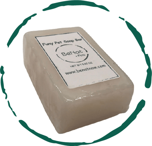 BeNat Pets. Artisanal Furry Pet Soap Bar. 5.8 oz.