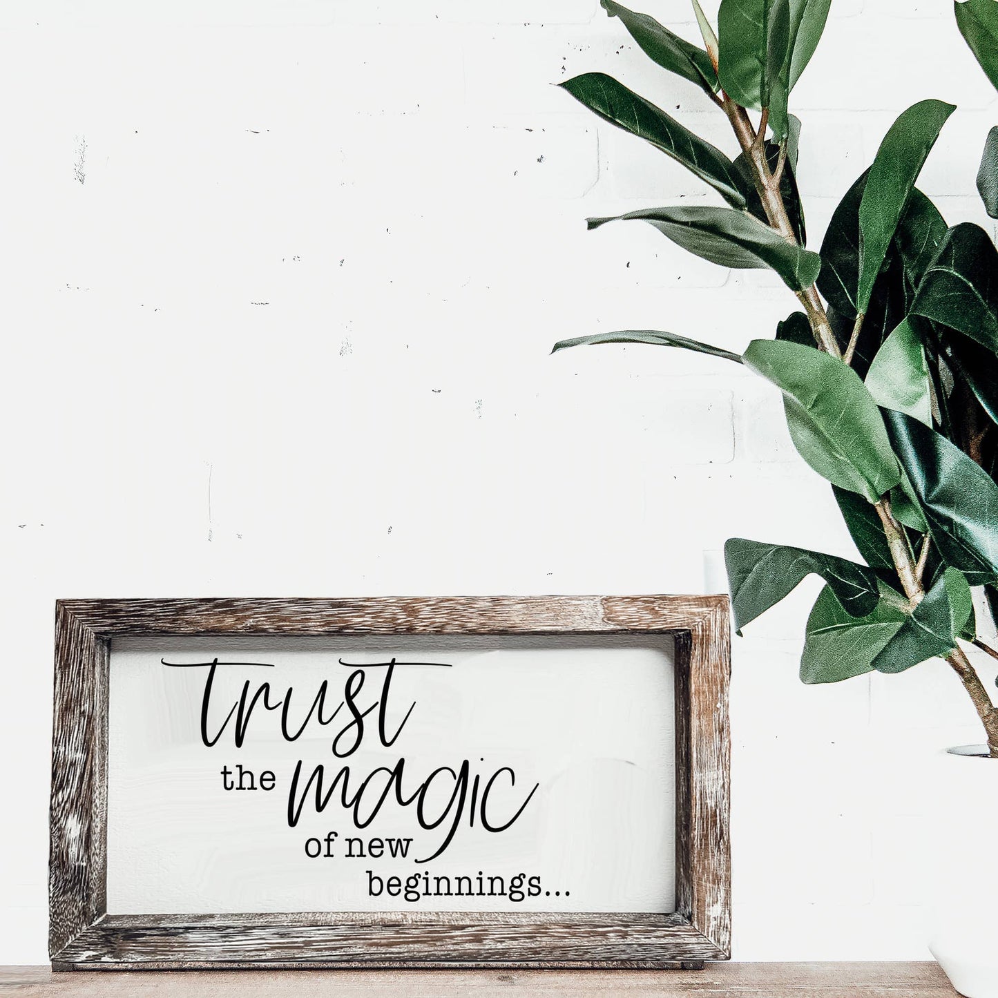 Wooden Sign For Home, Funny Home Decoration Wall + Shelf Art
