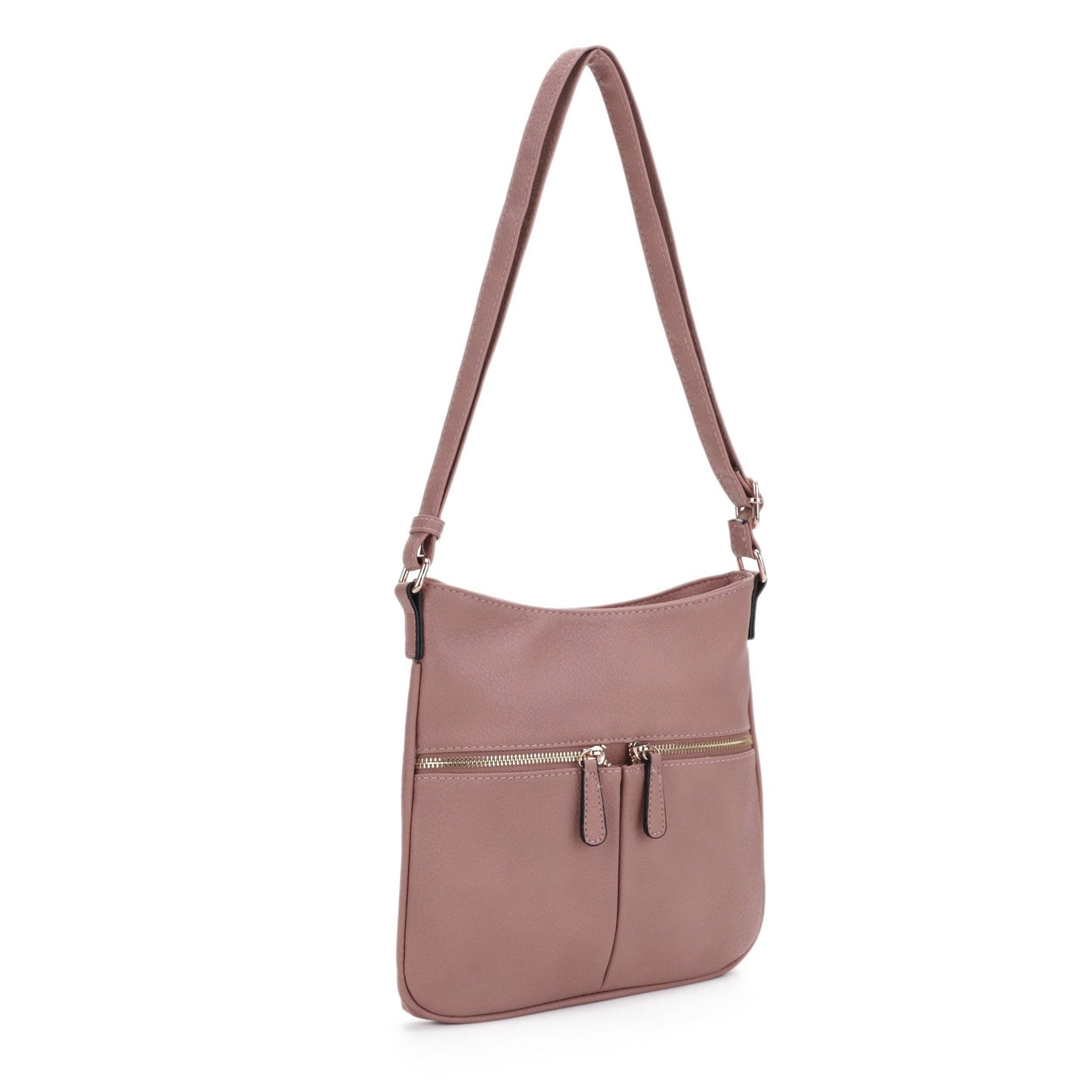 FC19547 Double Front Pocket Crossbody Bag