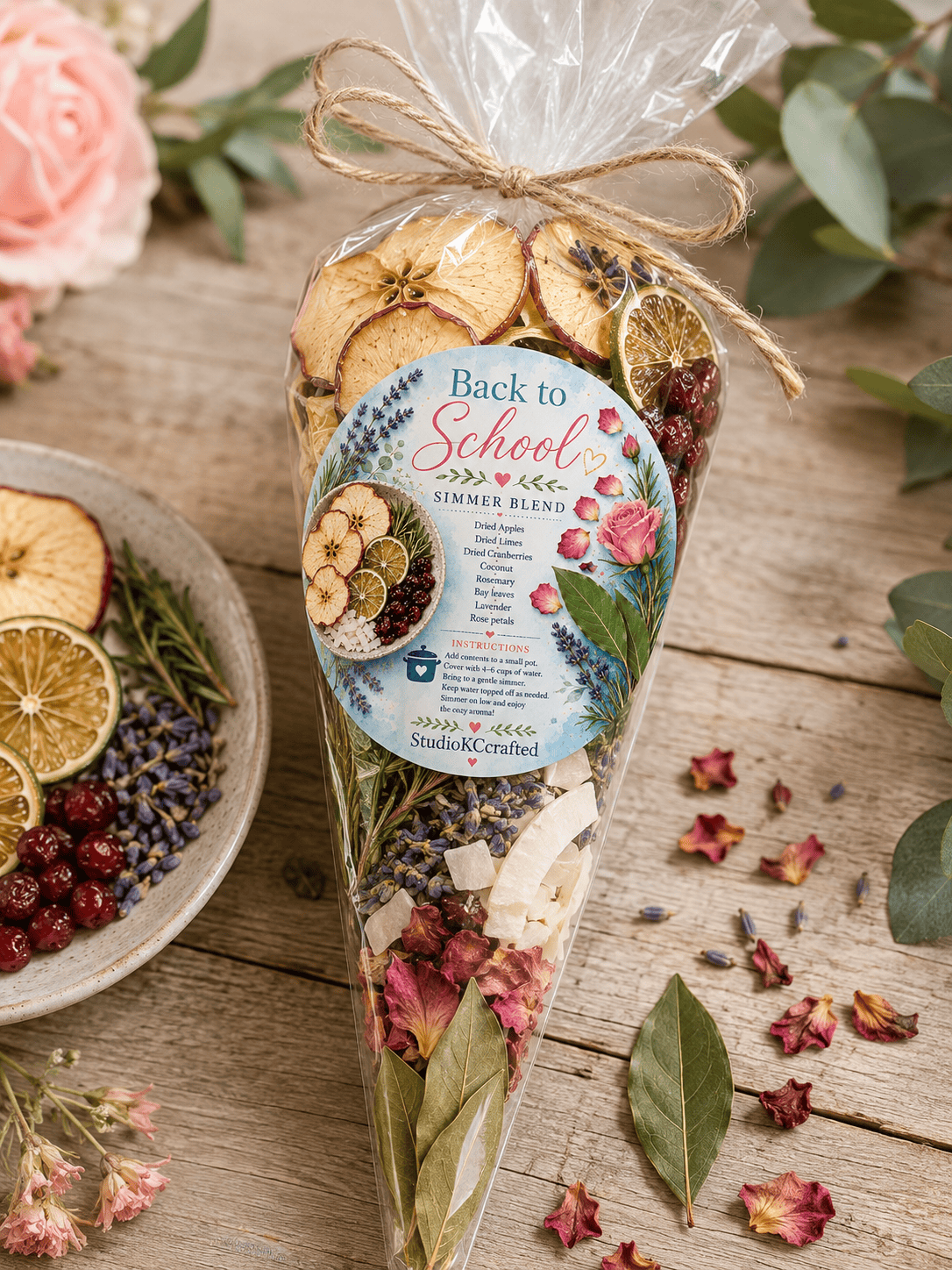 Back to School Simmer Blend | 2 oz Botanical Stovetop Simmer