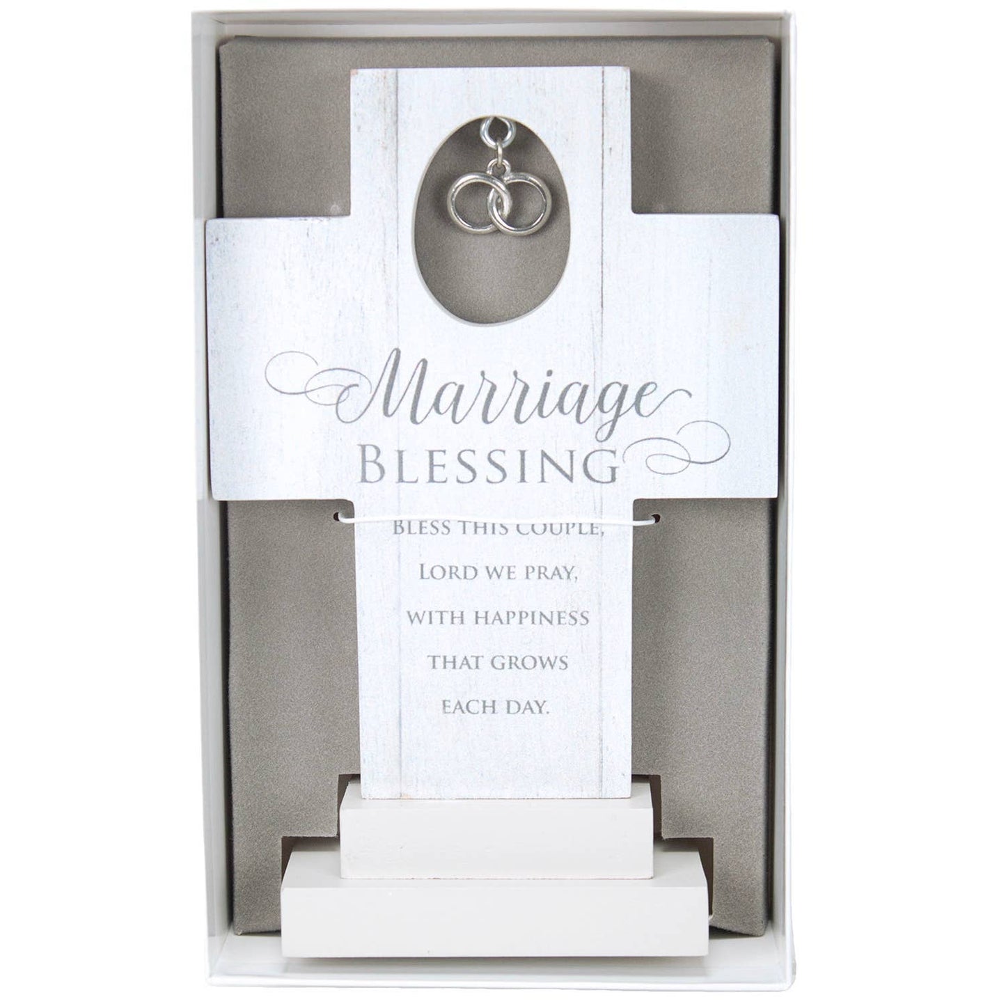 Marriage Charm Standing Cross
