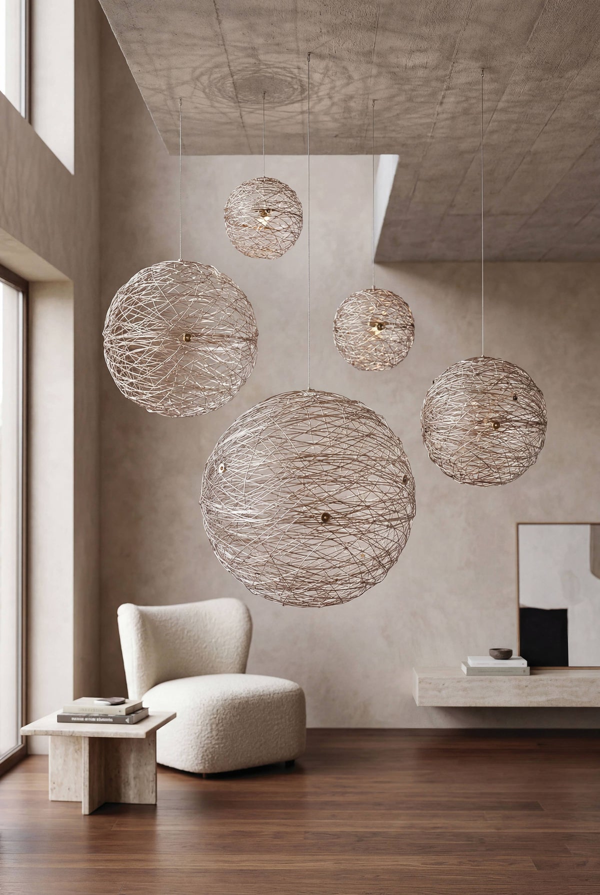 Iron Decorative Balls Set