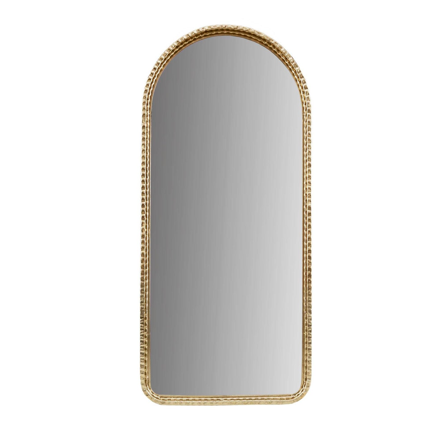 Gold Metal Arched Wall Mirror Home Decor Accents
