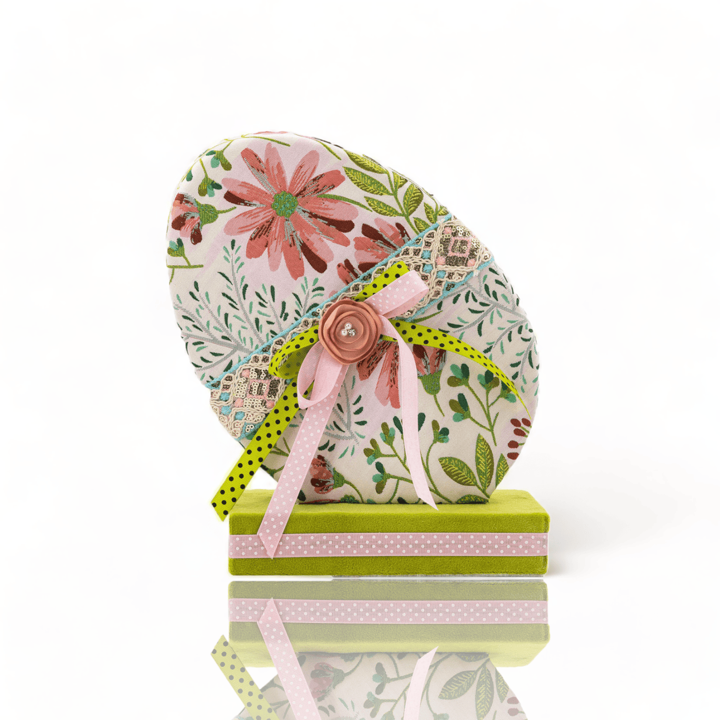 Floral Pttn Egg Backdrop