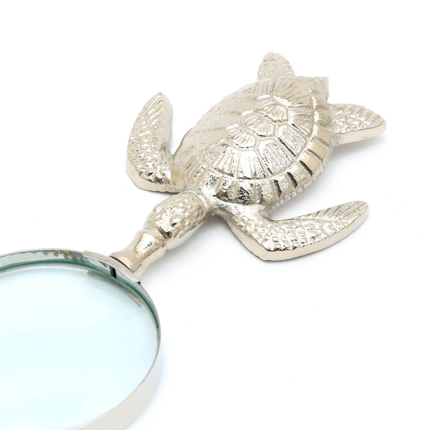 Magnifying Glass with Aluminium Turtle Handle