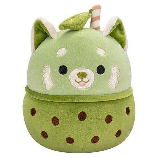 Squishmallow Plush Toy 8" Eitan Matcha Boba Red Panda