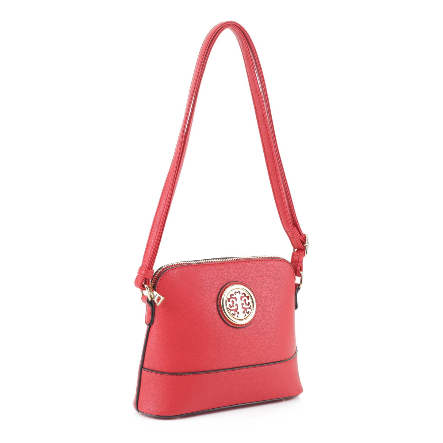 FC19565 Circle Hardware Crossbody Bag