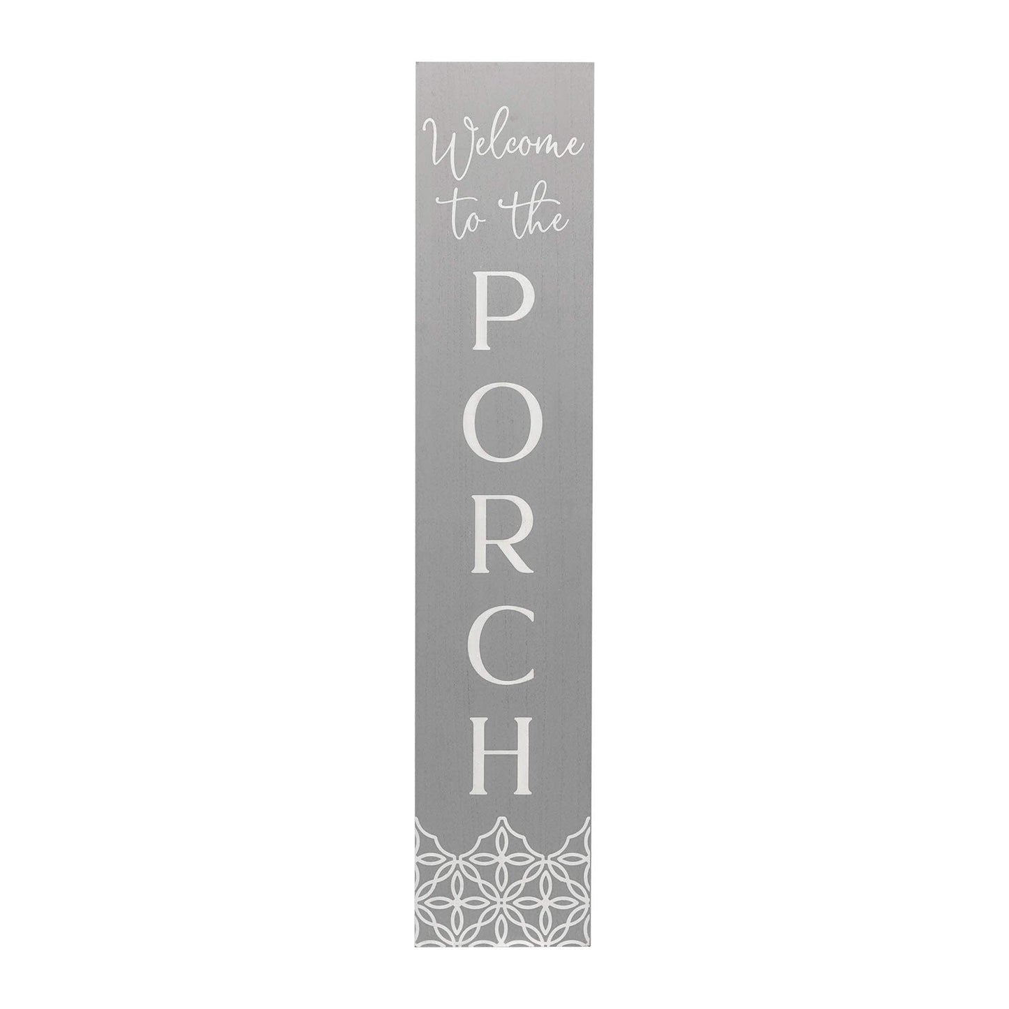 “Welcome to the PORCH”Vertical Wood Porch Sign