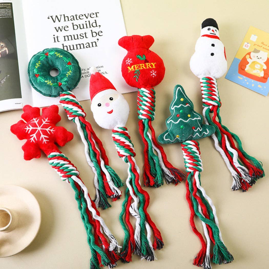 Cheerhunting - Holiday Tug Rope Toy