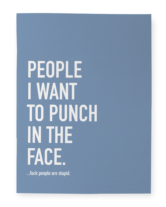 Punch People Notebook