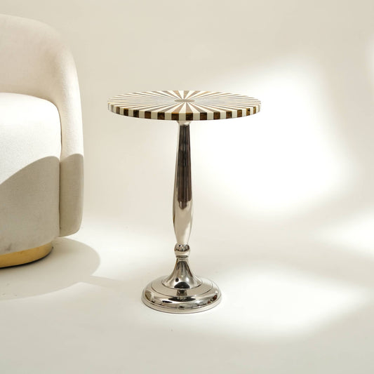 Decorative & Modern Resin Side Table-15X15X21"