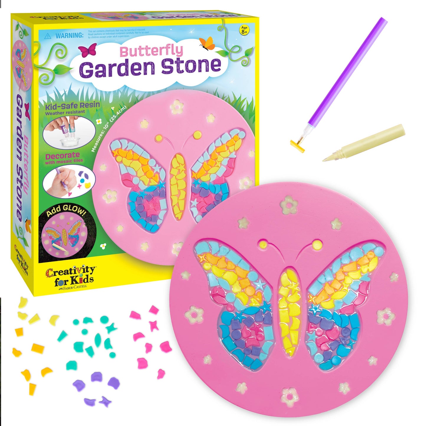 Make a Garden Stone - DIY Resin Craft Kit for Kids